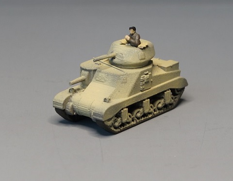 General Montgomery on M3 Grant Tank yellow